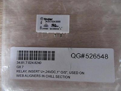 Finder 34.51.7.024.5000 Printrelais 24 V/DC 6 A 1x wisselcontact 1 stuk(s) Finder 34.51.7.024.5000 Printrelais 24 V/DC 6 A 1x wisselcontact 1 stuk(s)