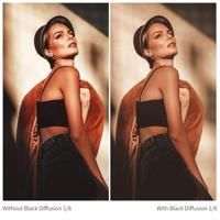 K&F Concept 1/8 black mist filter Nano X 46mm - waterdicht en krasbestendig met groene coating - thumbnail