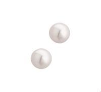 TFT Oorknoppen Parel Zilver Gerhodineerd Glanzend - thumbnail