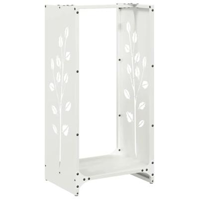 Brandhoutrek 40x30x80 cm koudgewalst staal wit