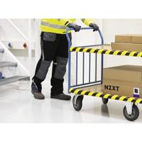 Durable 1115130 Buisbescherming Zwart, Geel (l x b x h) 1000 x 50 x 25 mm - thumbnail