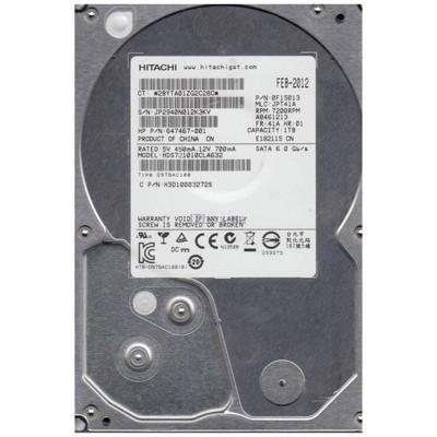 Hitachi 0F15632-FR Harde schijf (3.5 inch) B-grade (nieuwstaat, soms zonder verpakking) 1 TB Deskstar 7K1000.C SATA 6 Gb/s