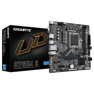 GIGABYTE B760M E moederbord Intel B760 LGA 1700 micro ATX GIGABYTE B760M E moederbord Intel B760 LGA 1700 micro ATX