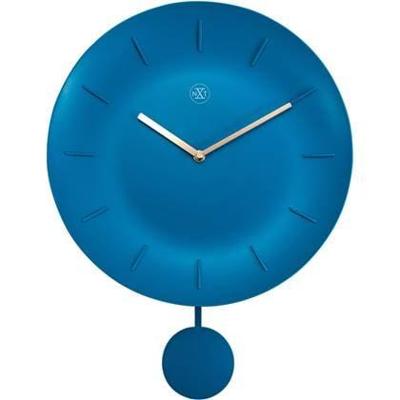 NeXtime NX-7339TQ Wandklok NXt Bowl Ø 30 Cm Turquoise NeXtime NX-7339TQ Wandklok NXt Bowl Ø 30 Cm Turquoise