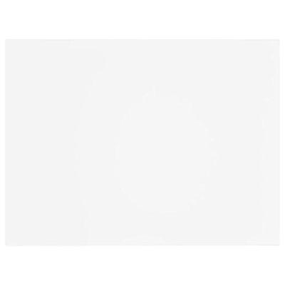 Wandschappen 4 st 40x30x1,5 cm bewerkt hout wit