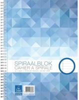 Work, spiraalschrift, ft A4, 70 g, gelijnd, 200 bladzijden - thumbnail