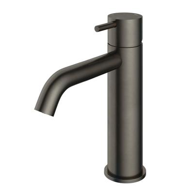 Hotbath Cobber middelhoge wastafelkraan met gebogen uitloop zonder waste verouderd ijzer CB003MCAI Hotbath Cobber middelhoge wastafelkraan met gebogen uitloop zonder waste verouderd ijzer CB003MCAI