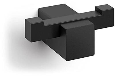 ZACK Carvo Dubbele Handdoekhaak 6,5x4,5x2,6cm zwart ZACK Carvo Dubbele Handdoekhaak 6,5x4,5x2,6cm zwart