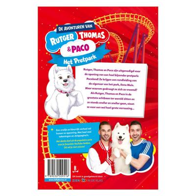 Centraal Boekhuis De avonturen van rutger, thomas en paco 3 - het pretpark