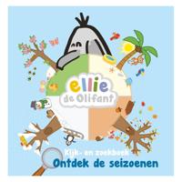 Uitgeverij Kluitman Kijk- en zoekboek ellie de olifant - ontdek de seizoenen - thumbnail