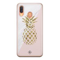 Samsung Galaxy A40 siliconen hoesje - Ananas - thumbnail