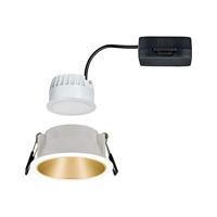 Paulmann 93405 Cole Coin LED-inbouwlamp LED LED 6 W Wit, Goud - thumbnail
