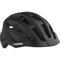 Lazer Compact DLX Helm Net+Led Zwart - thumbnail