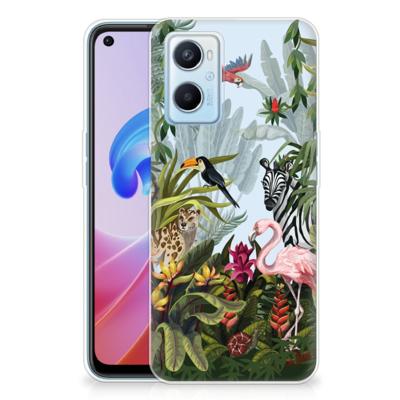 TPU Hoesje voor OPPO A96 | OPPO A76 Jungle TPU Hoesje voor OPPO A96 | OPPO A76 Jungle