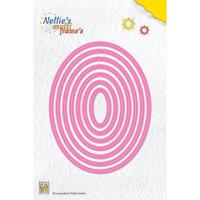 Nellie's Choice • multi frame dies draaiend ovaal 7st. - thumbnail