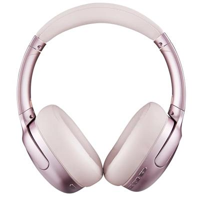 Intenso O400HA Over-Ear koptelefoon - Hybrid Active Noise Cancelling, tot 75 uur looptijd en Bluetooth 5.3, met muziekmodus, transparantiemodus en snelle oplaadtijd, roze