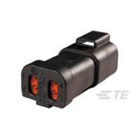 TE Connectivity DT04-4P-CE03 Male behuizing (kabel) DT Totaal aantal polen: 4 Inhoud: 1 stuk(s) - thumbnail