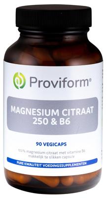 Proviform Magnesium Citraat 250 mg & B6 Capsules Proviform Magnesium Citraat 250 mg & B6 Capsules