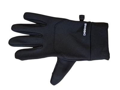 Diggers Handschoenen | Zwart | Windproof | Touchscreen - DIG678