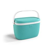Linda Koelbox 18L Turquoise/Wit - thumbnail