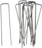 Nature Gronddoekpennen metaal 20 cm 10 stuks - thumbnail