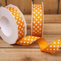 Bonbon doosjes - Chocolade doosje - Polka dot oranje 620 - 1 stuks - thumbnail