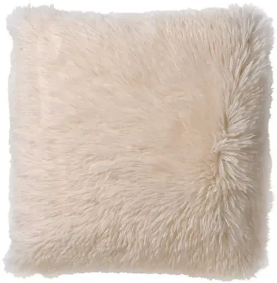 Sierkussen Fluffy 45x45 cm Snow White