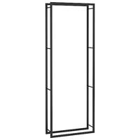VidaXL Haardhoutrek 80x28x222 cm staal matzwart - thumbnail
