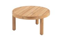 4SO Finn koffie tafel 60 cm rond teak - thumbnail
