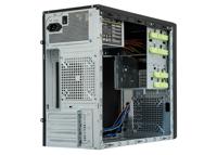 Chieftec XT-01B-350GPB Mini-tower PC-behuizing Zwart - thumbnail