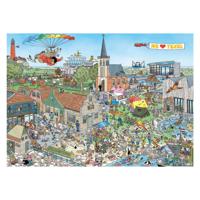 Jumbo Jan van Haasteren Rondje Texel 1000 stukjes - thumbnail