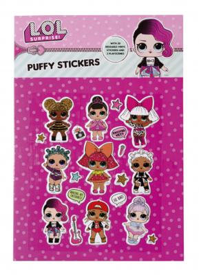 L.O.L. Surprise! stickerset puffy 20 delig