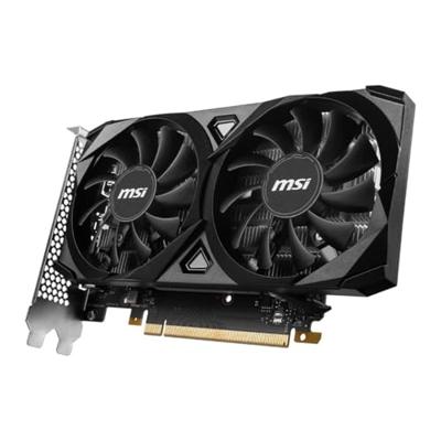 MSI Nvidia GeForce RTX 3050 Videokaart VENTUS 2X OC 6 GB GDDR6-RAM PCIe x16 DisplayPort, HDMI NVIDIA G-Sync , Overclocked MSI Nvidia GeForce RTX 3050 Videokaart VENTUS 2X OC 6 GB GDDR6-RAM PCIe x16 DisplayPort, HDMI NVIDIA G-Sync , Overclocked