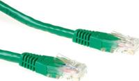 ACT IB3903 U/UTP CAT6A Patchkabel Groen - 3 meter - thumbnail