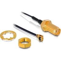 DeLOCK HF-SMA aansluiting voor montage adapter - thumbnail