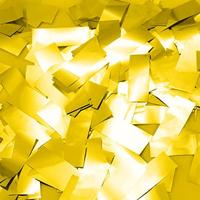 Confetti kanon goud - 28 cm - thumbnail