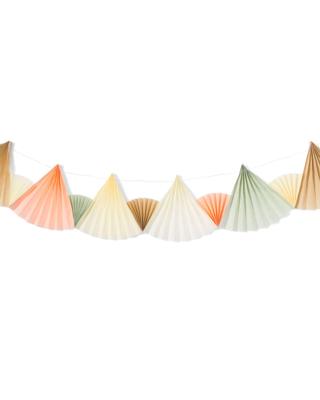 HEMA Slinger papieren waaiers pastel 6m