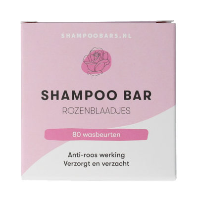 Shampoo bar rozenblaadjes 60 Gram