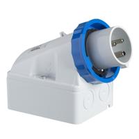 Schneider Electric 83566 83566 CEE-wandstekker 32 A 250 V 1 stuk(s) - thumbnail