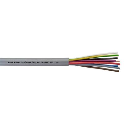 Lappkabel Lflex Classic 100 PVC-kabel, 4 x 0,5 mm2, 50 m, grijs