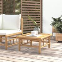 Tuintafel 65x55x30 cm bamboe - thumbnail