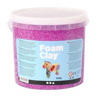 Foam Clay - neon paars, 560gr. - thumbnail
