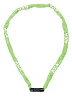 AXA Rigid RCC Kettingslot 120cm Combinatie - Groen - thumbnail