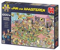 Jumbo puzzel Jan van Haasteren 1000 stukjes Popfestival - thumbnail