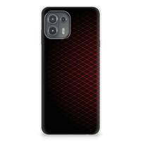 Motorola Edge 20 Lite | TPU bumper | Geruit Rood - thumbnail