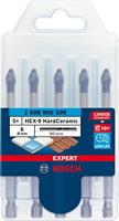 Bosch Accessories EXPERT HEX-9 HardCeramic 2608900599 Tegelboorset 5-delig 6 mm Zeskant schacht 5 stuk(s) - thumbnail