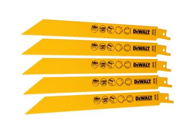 DeWalt Accessoires Reciprozaagblad BiM 203x1,8mm ferro- en non-ferrometaal 3-8mm - DT2353-QZ