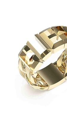 Heren ring Guess JUMR03206JWYGBK64 (24)