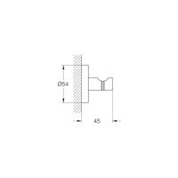 Grohe Essentials Handdoekhaak Ø 5,4x4,5 cm Cool Sunrise - thumbnail