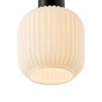 Hanglamp glas eettafel &apos;Milford&apos; 3 bollen opaal 52 cm - thumbnail